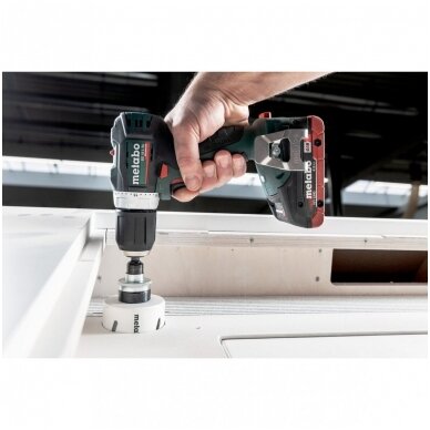 Akumuliatorinis suktuvas/gręžtuvas BS 18 L BL / 2X 2,0Ah METABO 4