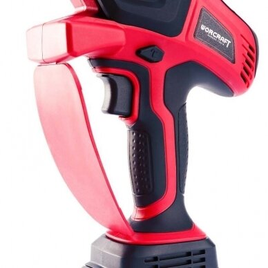 Akumuliatorinis MINI genėjimo pjūklas su teleskopu 20V LI-ION WORCRAFT 6 Akumuliatorinis MINI genėjimo pjūklas su teleskopu 20V LI-ION WORCRAFT 6