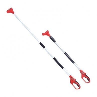 Akumuliatorinis MINI genėjimo pjūklas su teleskopu 20V LI-ION WORCRAFT 2 Akumuliatorinis MINI genėjimo pjūklas su teleskopu 20V LI-ION WORCRAFT 2