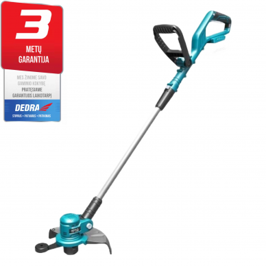 Akumuliatorinis trimeris 18V DEDRA SAS+ALL (be akumuliatoriaus ir pakrovėjo) Akumuliatorinis trimeris 18V DEDRA SAS+ALL (be akumuliatoriaus ir pakrovėjo)