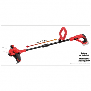 Akumuliatorinis trimeris 18V YATO YT-82831 3 Akumuliatorinis trimeris 18V YATO YT-82831 3