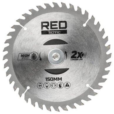 Akumuliatorinis trimeris su 2x2.0Ah baterijomis REDTECHNIC 20