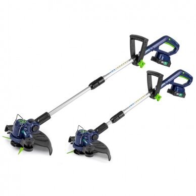 Akumuliatorinis trimeris 20V 2,0Ah x2 WUBER W04001 11 Akumuliatorinis trimeris 20V 2,0Ah x2 WUBER W04001 11