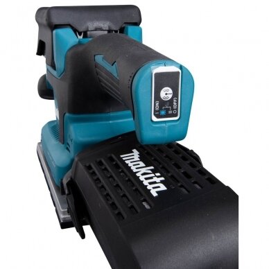 Akumuliatorinis vibracinis šlifuoklis Makita DBO381ZU + Bluetooth lustas AWS (Be akumuliatorių ir kroviklio) 6 Akumuliatorinis vibracinis šlifuoklis Makita DBO381ZU + Bluetooth lustas AWS (Be akumuliatorių ir kroviklio) 6