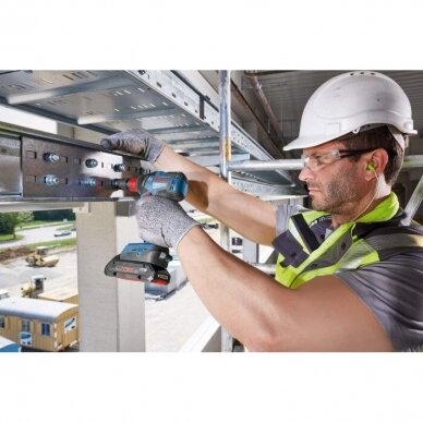Akumuliatorinių bešepetėlinių įrankių rinkinys Bosch GDX 18V-200 + GSR 18V-55, 2x2.0Ah 3 Akumuliatorinių bešepetėlinių įrankių rinkinys Bosch GDX 18V-200 + GSR 18V-55, 2x2.0Ah 3