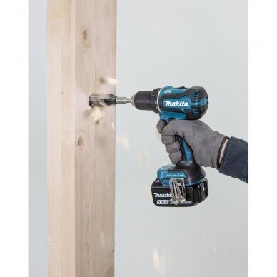 Akumuliatorinių bešepetėlių įrankių komplektas DDF485Z + DTD153Z, 2X5,0Ah, MAKITA DLX2289TJ 5
