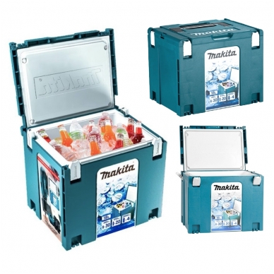 Akumuliatorinių įrankių rinkinys Makita CLX201SAX6 (DF333D + TD110D) 12V 2X2,0Ah + Šaltadežė 5 Akumuliatorinių įrankių rinkinys Makita CLX201SAX6 (DF333D + TD110D) 12V 2X2,0Ah + Šaltadežė 5
