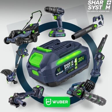 Akumuliatorius WUBER Share+ System 20V 4.0 Ah 1 Akumuliatorius WUBER Share+ System 20V 4.0 Ah 1