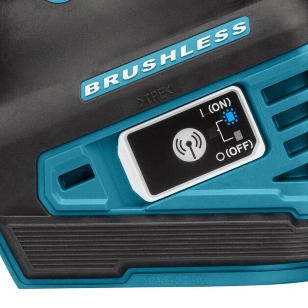 Akumuliatorinis frezeris gipso kartonui DCO181Z Makita su AWS, XPT ir BL-varikliu 4 Akumuliatorinis frezeris gipso kartonui DCO181Z Makita su AWS, XPT ir BL-varikliu 4