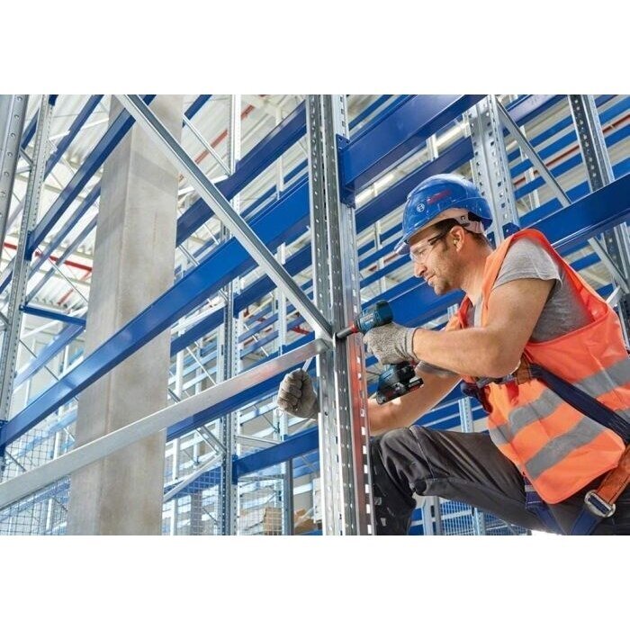 Akumuliatorinių bešepetėlinių įrankių rinkinys Bosch GDX 18V-200 + GSR 18V-55, 2x2.0Ah 4 Akumuliatorinių bešepetėlinių įrankių rinkinys Bosch GDX 18V-200 + GSR 18V-55, 2x2.0Ah 4