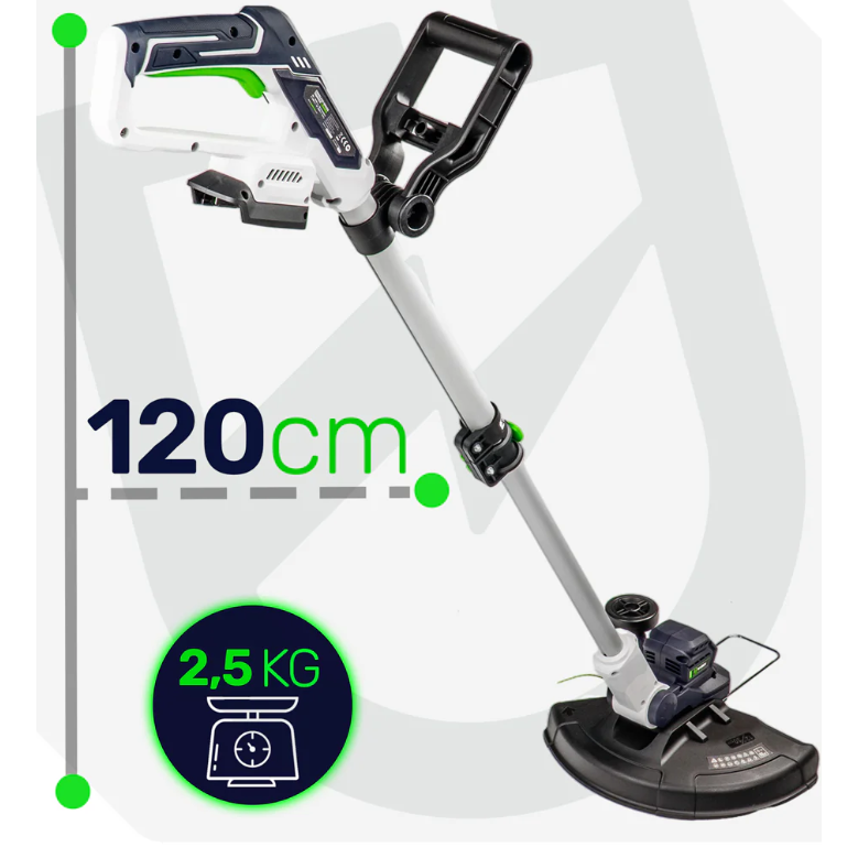 Akumuliatorinis Trimeris WUBER 20V su 2x 2.0Ah akumuliatoriais 3 Akumuliatorinis Trimeris WUBER 20V su 2x 2.0Ah akumuliatoriais 3