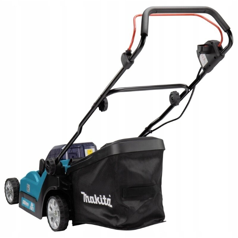 Akumuliatorinė vejapjovė Makita DLM382CT2 36V 2x5,0Ah 4 Akumuliatorinė vejapjovė Makita DLM382CT2 36V 2x5,0Ah 4