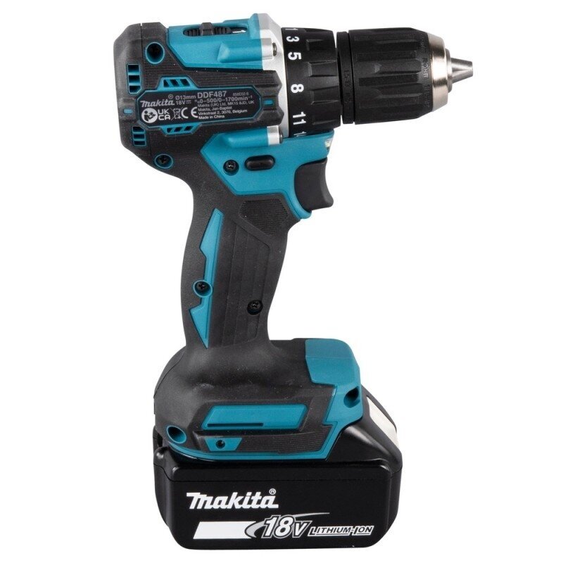 Akumuliatorinis gręžtuvas 18V, 2x5Ah Makita DDF487RTJ 5 Akumuliatorinis gręžtuvas 18V, 2x5Ah Makita DDF487RTJ 5