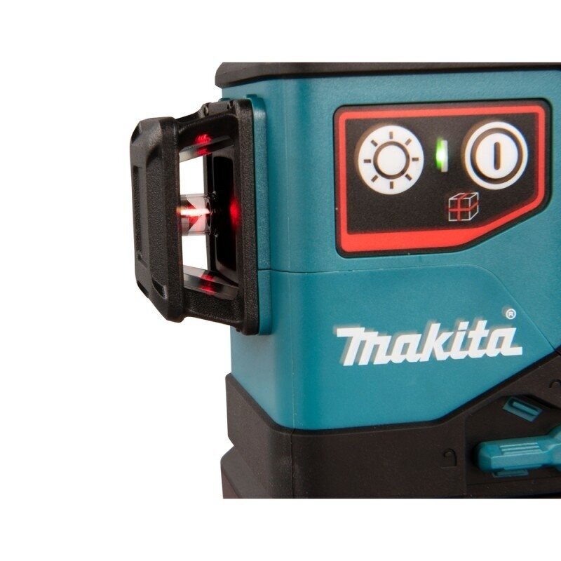 Akumuliatorinis lazerinis nivelyras Makita SK700D, 360°, raudonas 1 Akumuliatorinis lazerinis nivelyras Makita SK700D, 360°, raudonas 1