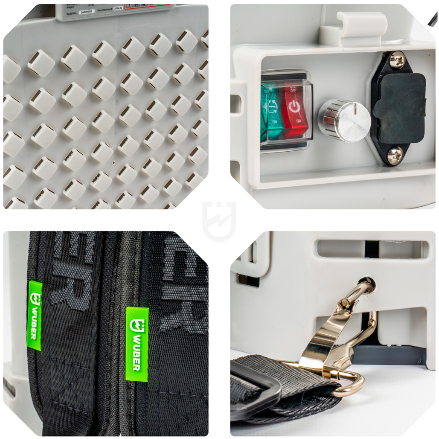 Akumuliatorinis nugarinis purkštuvas WUBER 12L 8 Akumuliatorinis nugarinis purkštuvas WUBER 12L 8