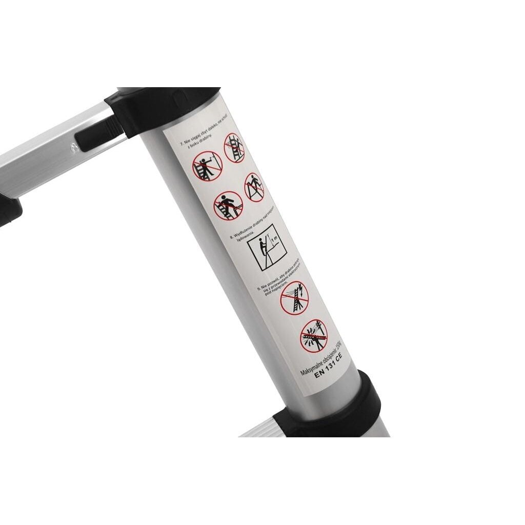 Aliuminės kopėčios Kraft&Dele KD4073, 10 pakopų – aukštis 3,2 m, iki 150 kg 7 Aliuminės kopėčios Kraft&Dele KD4073, 10 pakopų – aukštis 3,2 m, iki 150 kg 7