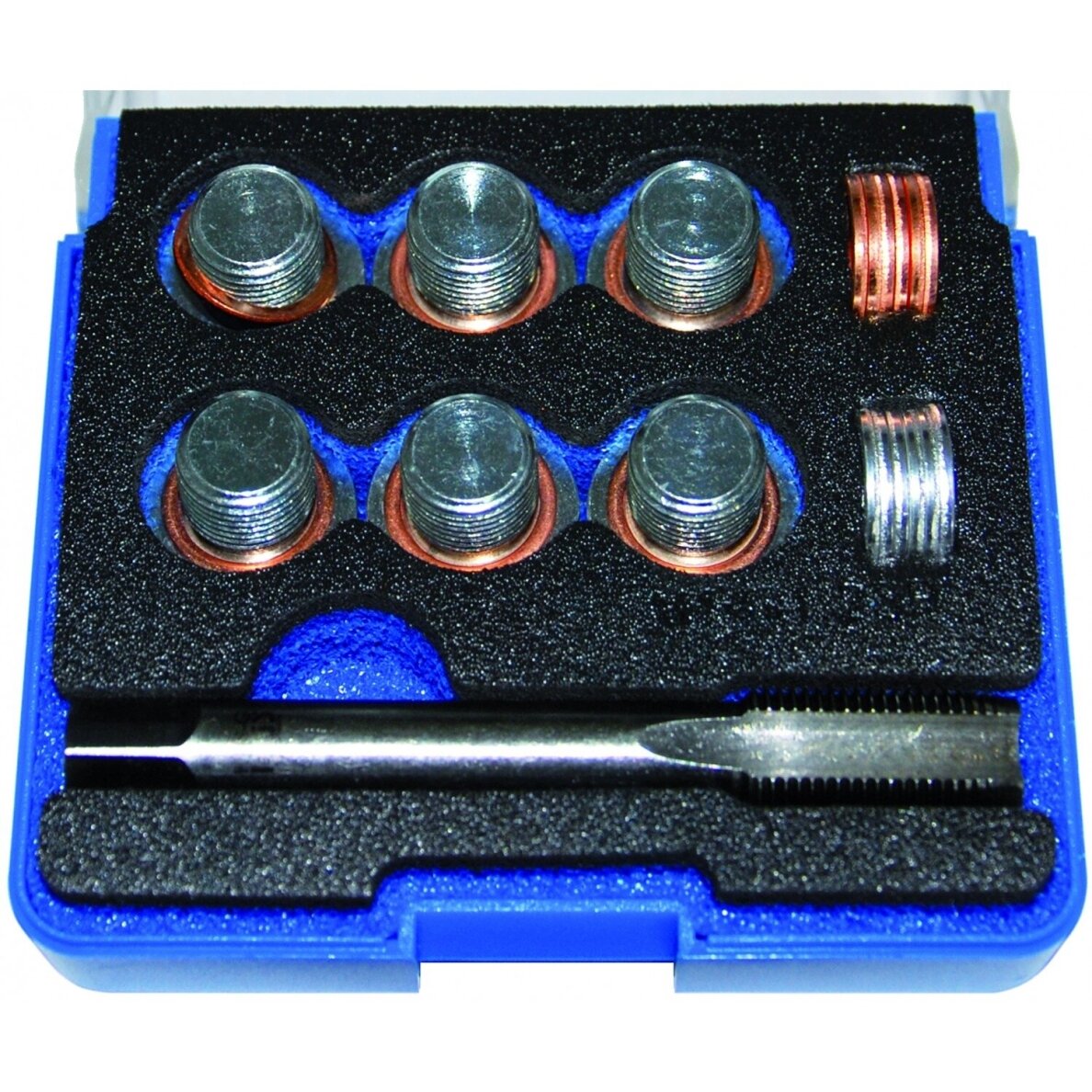 Alyvos išleidimo srauto remonto komplektas | M14 x 1,25 mm | 25 vnt. BGS