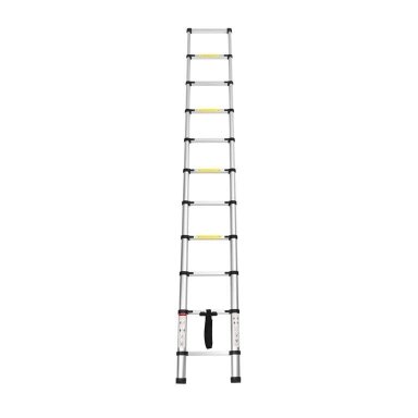 Aliuminės kopėčios Kraft&Dele KD4073, 10 pakopų – aukštis 3,2 m, iki 150 kg