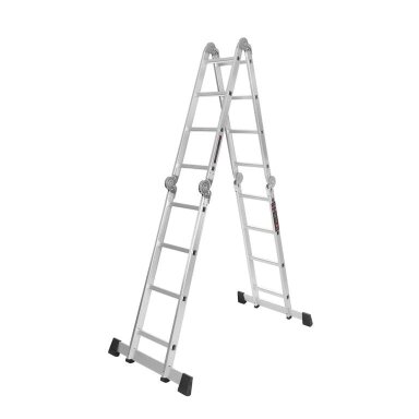 Aliuminės kopėčios su platforma 460 cm 4x4 Kraft&Dele KD4071