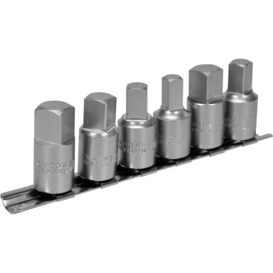 Alyvos išleidimo antgalių komplektas | 12,5 mm (1/2") | 6 vnt. YATO