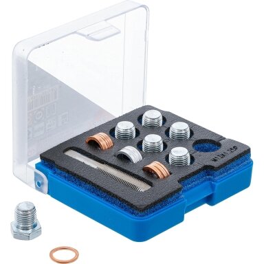 Alyvos išleidimo srauto remonto komplektas | M13 x 1,25 mm BGS