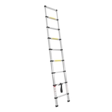 Aliuminės kopėčios 8 pakopų | 2,6 m aukščio | iki 150 kg Kraftdele KD4072 6