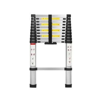 Aliuminės kopėčios Kraft&Dele KD4073, 10 pakopų – aukštis 3,2 m, iki 150 kg 3