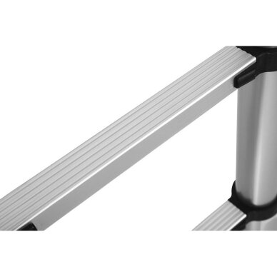 Aliuminės kopėčios Kraft&Dele KD4073, 10 pakopų – aukštis 3,2 m, iki 150 kg 8