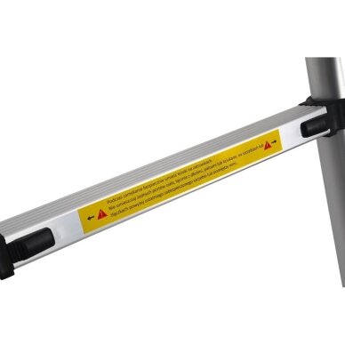 Aliuminės kopėčios Kraft&Dele KD4073, 10 pakopų – aukštis 3,2 m, iki 150 kg 10 Aliuminės kopėčios Kraft&Dele KD4073, 10 pakopų – aukštis 3,2 m, iki 150 kg 10