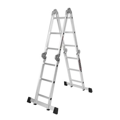 Aliumininės kopėčios su platforma 4x3 (346 cm) Kraftdele KD4070 3 Aliumininės kopėčios su platforma 4x3 (346 cm) Kraftdele KD4070 3
