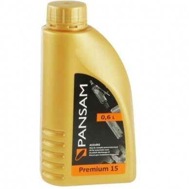 Alyva pneumatiniams irankiams 0,6L Alyva pneumatiniams irankiams 0,6L
