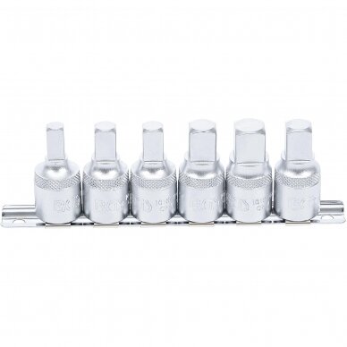 Alyvos išleidimo antgalių komplektas 12,5 mm (1/2"), 6 vnt. 1 Alyvos išleidimo antgalių komplektas 12,5 mm (1/2"), 6 vnt. 1