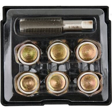 Alyvos išleidimo srauto remonto komplektas | M17 x 1,5 mm YATO 1