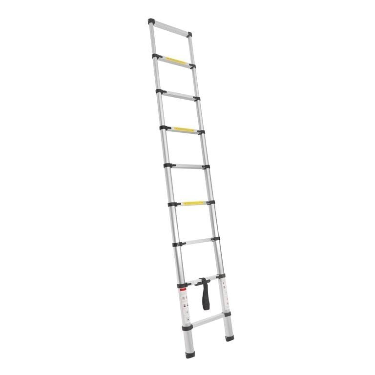 Aliuminės kopėčios 8 pakopų | 2,6 m aukščio | iki 150 kg Kraftdele KD4072 6