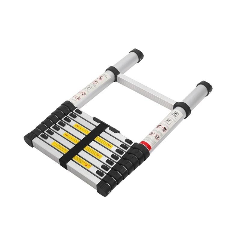 Aliuminės kopėčios 8 pakopų | 2,6 m aukščio | iki 150 kg Kraftdele KD4072 3