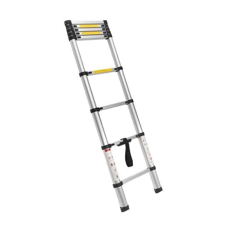 Aliuminės kopėčios 8 pakopų | 2,6 m aukščio | iki 150 kg Kraftdele KD4072 5