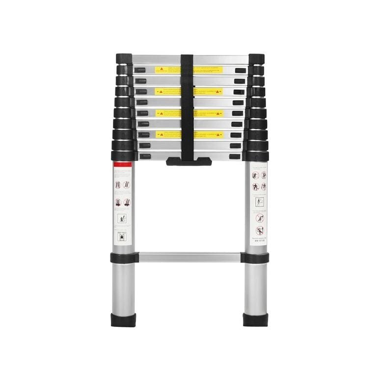 Aliuminės kopėčios Kraft&Dele KD4073, 10 pakopų – aukštis 3,2 m, iki 150 kg 3 Aliuminės kopėčios Kraft&Dele KD4073, 10 pakopų – aukštis 3,2 m, iki 150 kg 3