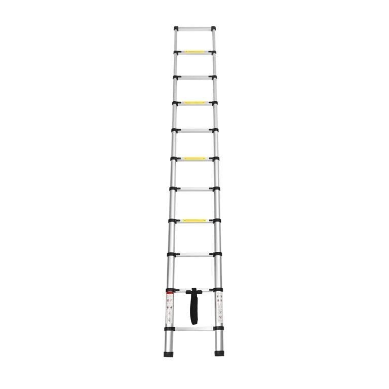 Aliuminės kopėčios Kraft&Dele KD4073, 10 pakopų – aukštis 3,2 m, iki 150 kg Aliuminės kopėčios Kraft&Dele KD4073, 10 pakopų – aukštis 3,2 m, iki 150 kg