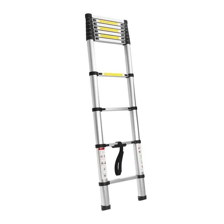 Aliuminės kopėčios Kraft&Dele KD4073, 10 pakopų – aukštis 3,2 m, iki 150 kg 2