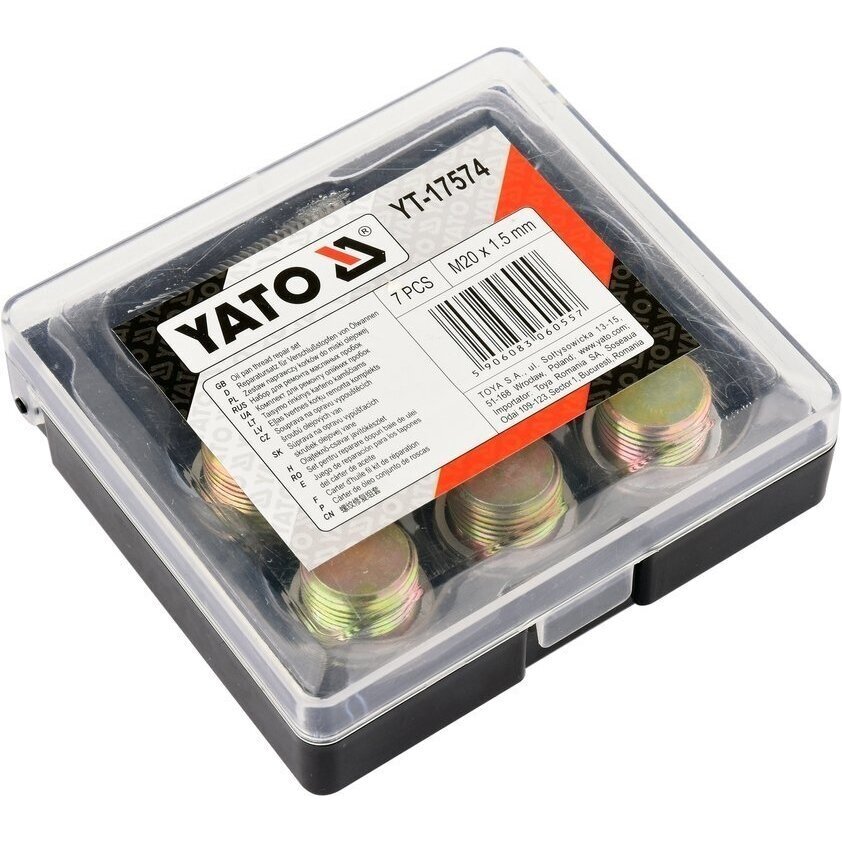 Alyvos išleidimo srauto remonto komplektas | M20 x 1,5 mm YATO 2 Alyvos išleidimo srauto remonto komplektas | M20 x 1,5 mm YATO 2