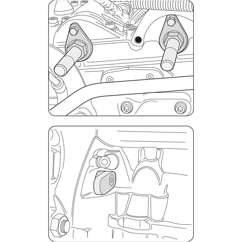 Alkūninio veleno blokavimo rinkinys VW Polo, Lupo, Seat, Skoda 1.2L 4