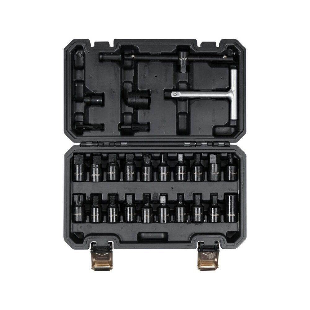 Antgaliai atsukti alyvos išleidimo varžtams | 10 mm (3/8") | 26 vnt. YATO