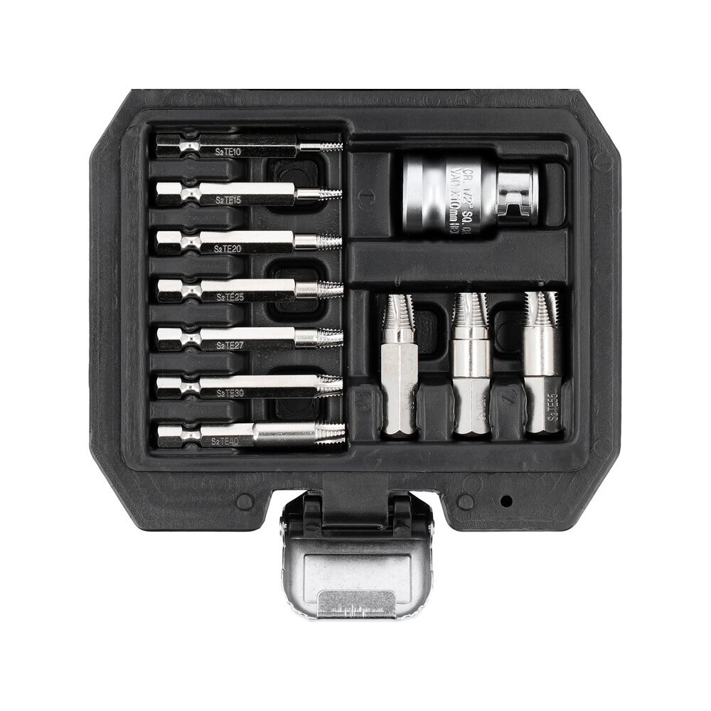 Antgalių rinkinys sugadintiems T-Star Torx su skyle 11 vnt. YT-04582 YATO 1