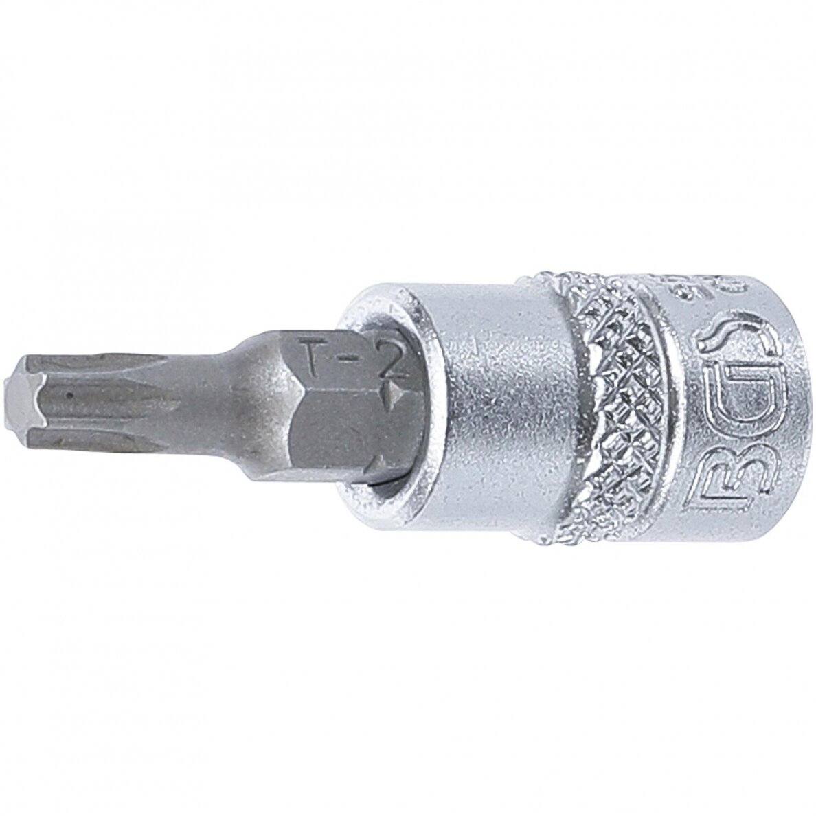 Antgalis įpresuotas į galvutę 1/4" T-Star (Torx) T25 BGS Antgalis įpresuotas į galvutę 1/4" T-Star (Torx) T25 BGS