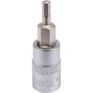Antgalis H3 mm Hex šešiakampis įpresuotas į galvutę 1/4" YATO YT-04370