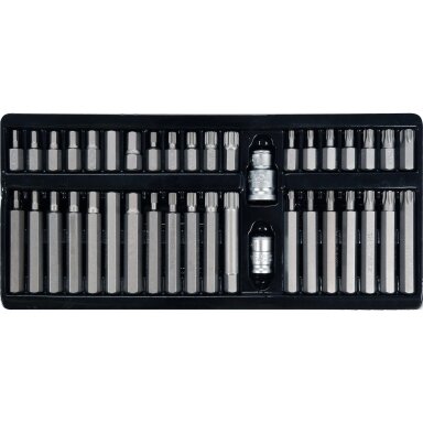 Antgalių rinkinys S2 torx/hex/spline 40 vnt. YATO YT-0400 Antgalių rinkinys S2 torx/hex/spline 40 vnt. YATO YT-0400