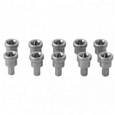 Antgaliai - ribotuvai gipso plokštėms 1/4"  PH2 10vnt. Kraftmann