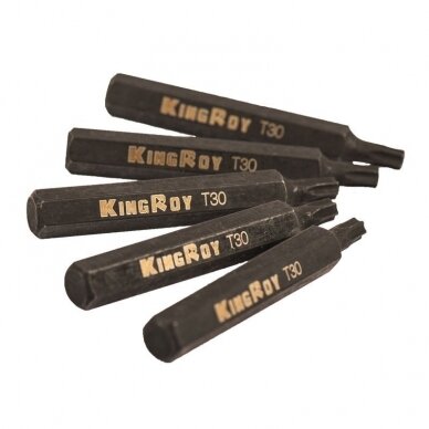 Antgaliai TORX T50 x 75mm, 5 vnt. Antgaliai TORX T50 x 75mm, 5 vnt.