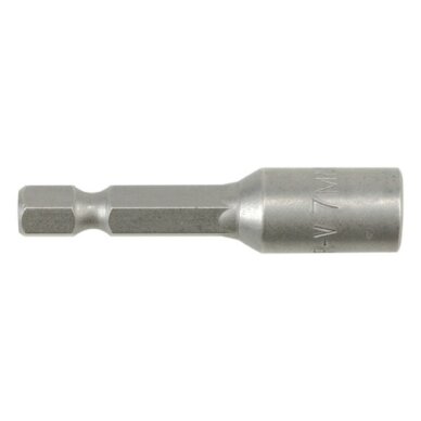 Antgalis - galvutė magnetinė CR-V, 1/4" 7x48 mm su pakuote (YT-1512) Antgalis - galvutė magnetinė CR-V, 1/4" 7x48 mm su pakuote (YT-1512)