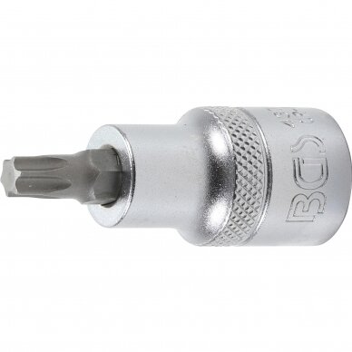 Antgalis įpresuotas į galvutę 1/2" T40 T-Star (Torx) BGS Antgalis įpresuotas į galvutę 1/2" T40 T-Star (Torx) BGS